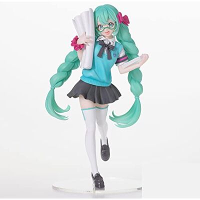 SEGA Goods Hatsune Miku 16ème Anniv Version Booota Figurine Luminasta 18 cm SEGA Goods Hatsune Miku 16ème Anniv Version Booota Figurine Luminasta 18 cm