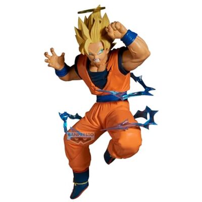 Banpresto Figurine d'action Goku Super Saiyan 2 (Vs Majin Vegeta) Dragon Ball Z, Match Makers 15 cm, BP29754P multicolore, figurine à collectionner, idéale pour les fans d'Anime Banpresto Figurine d'action Goku Super Saiyan 2 (Vs Majin Vegeta) Dragon Ball Z, Match Makers 15 cm, BP29754P multicolore, figurine à collectionner, idéale pour les fans d'Anime