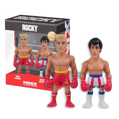 MINIX Movies Pack Double Rocky IV Figurine à collectionner 12 cm MINIX Movies Pack Double Rocky IV Figurine à collectionner 12 cm