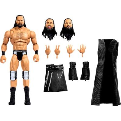 Mattel WWE Ultimate Edition Jeu de figurines d'action Drew McIntyre à collectionner de 15,2 cm, têtes et mains interchangeables, 30 points d'articulation Mattel WWE Ultimate Edition Jeu de figurines d'action Drew McIntyre à collectionner de 15,2 cm, têtes et mains interchangeables, 30 points d'articulation