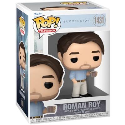 Funko Pop! TV: Succession Roman Roy Figurine en Vinyle à Collectionner Idée de Cadeau Produits Officiels Jouets pour les Enfants et Adultes TV Fans Funko Pop! TV: Succession Roman Roy Figurine en Vinyle à Collectionner Idée de Cadeau Produits Officiels Jouets pour les Enfants et Adultes TV Fans