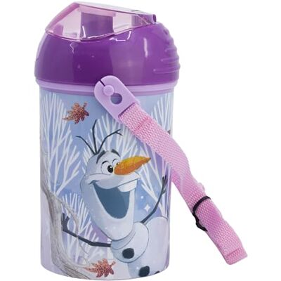 Stor BOUTEILLE RÉUTILISABLE ROBOT POP UP AVEC CANNUCE, CORRA Y CIERRE DE 450 ML FROZEN AUTUM LEAVES Stor BOUTEILLE RÉUTILISABLE ROBOT POP UP AVEC CANNUCE, CORRA Y CIERRE DE 450 ML FROZEN AUTUM LEAVES