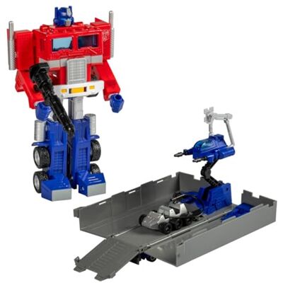 Transformers Toys Retro G1 Optimus Prime Toy Figurine 15,7 cm pour garçons et filles à partir de 8 ans Transformers Toys Retro G1 Optimus Prime Toy Figurine 15,7 cm pour garçons et filles à partir de 8 ans