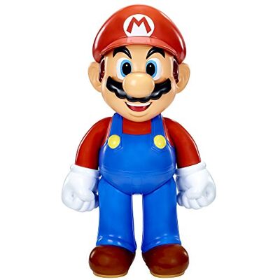 Nintendo Super Mario Figurine Articulée Mario 50 Cm 7 Points D’Articulation Jouets Détaillés Grande Figurine À Collectionner Pour les Fans Collectionneurs Idée Cadeau Enfant Dès 3 Ans Nintendo Super Mario Figurine Articulée Mario 50 Cm 7 Points D’Articulation Jouets Détaillés Grande Figurine À Collectionner Pour les Fans Collectionneurs Idée Cadeau Enfant Dès 3 Ans