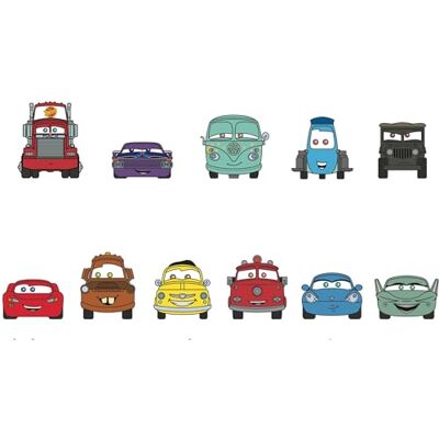 Disney Cars Monogram Int. Clip de sac de collection Sac aveugle Disney Cars Monogram Int. Clip de sac de collection Sac aveugle