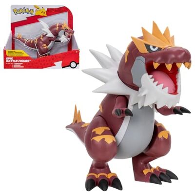 Pokémon Bandai Figurine Rexilius 30cm Figurines légendaires 30 cm Grande Figurine Rexilius (Tyrantrum) Jouet Enfant 4 Ans et + JW3422 Pokémon Bandai Figurine Rexilius 30cm Figurines légendaires 30 cm Grande Figurine Rexilius (Tyrantrum) Jouet Enfant 4 Ans et + JW3422