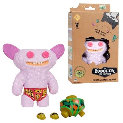 Bizak Fuggler 64110100-2 Lot de 1 figurine personnalisable comprenant 1 figurine de 11,5 cm et 3 accessoires interchangeables, 6 modèles à collectionner, pour garçons et filles à partir de 4 ans Bizak Fuggler 64110100-2 Lot de 1 figurine personnalisable comprenant 1 figurine de 11,5 cm et 3 accessoires interchangeables, 6 modèles à collectionner, pour garçons et filles à partir de 4 ans