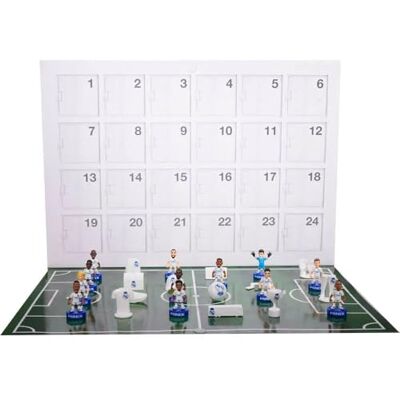 BANDAI , Minix Collectible Figurines, Super Pack Real Madrid Calendrier de l'Avent avec 12 joueurs et 12 surprises, idée cadeau pour enfants et adultes, fans de football (MN17348) BANDAI , Minix Collectible Figurines, Super Pack Real Madrid Calendrier de l'Avent avec 12 joueurs et 12 surprises, idée cadeau pour enfants et adultes, fans de football (MN17348)