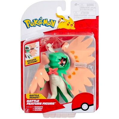 Pokémon PKW3038 Figurine articulée officielle Silvarro 11,5 cm Pokémon PKW3038 Figurine articulée officielle Silvarro 11,5 cm