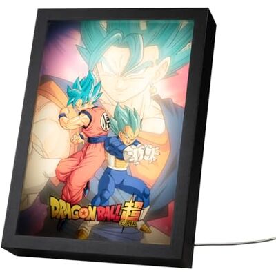 Impression encadrée LED de Dragon Ball Super - Impression Impression encadrée LED de Dragon Ball Super - Impression