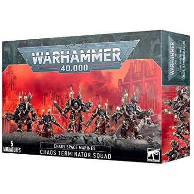 Games Workshop Warhammer 40k Chaos Space Marines Terminators (2019) Games Workshop Warhammer 40k Chaos Space Marines Terminators (2019)