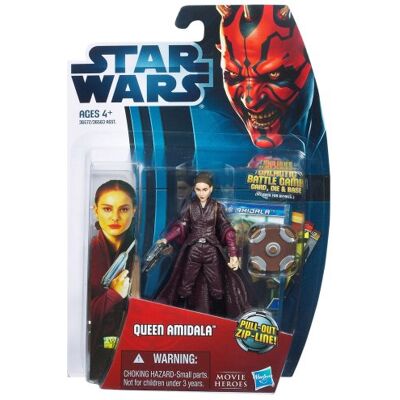 Hasbro Star Wars 36572 Figurine Star Wars Figurine Movie Legends Quen Amidala Hasbro Star Wars 36572 Figurine Star Wars Figurine Movie Legends Quen Amidala