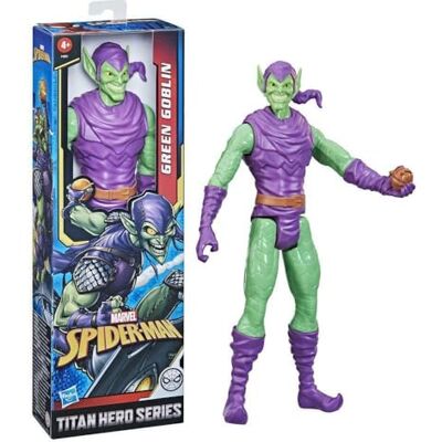 Hasbro Spider-Man Marvel Titan Hero Series Jouet gobelin vert 30,5 cm Figurine à collectionner pour enfants à partir de 4 ans Hasbro Spider-Man Marvel Titan Hero Series Jouet gobelin vert 30,5 cm Figurine à collectionner pour enfants à partir de 4 ans