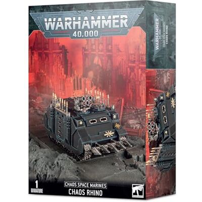 Games Workshop Warhammer 40k Space Marine du Chaos Rhino (2019) Games Workshop Warhammer 40k Space Marine du Chaos Rhino (2019)