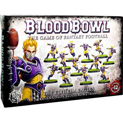 Games Workshop 99120999003 The Elfheim Eagles Blood Bowl Team Miniature Games Workshop 99120999003 The Elfheim Eagles Blood Bowl Team Miniature
