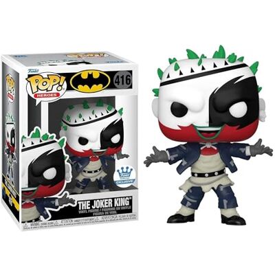 DC Comics Funko Pop! Heroes Vinyl Figurine The Joker King Exclusive 9 cm DC Comics Funko Pop! Heroes Vinyl Figurine The Joker King Exclusive 9 cm