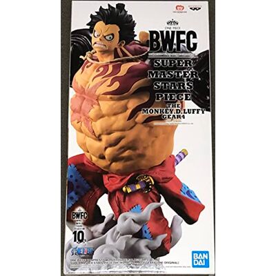 Banpresto Figurine d'action Luffy Gear 4 One Piece Super Masters Stars Piece World Figure Colosseum 22 cm BP18131 Multicolore Banpresto Figurine d'action Luffy Gear 4 One Piece Super Masters Stars Piece World Figure Colosseum 22 cm BP18131 Multicolore