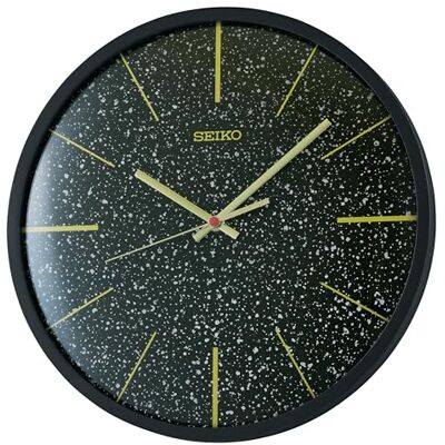 Horloge Murale SEIKO - noir - Mécanisme à quartz - Salon Horloge Murale SEIKO - noir - Mécanisme à quartz - Salon