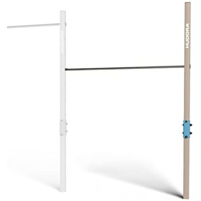 HUDORA Vario ensemble d'extension module d'extension réglable en hauteur à 7 positions pour enfants & adultes barre de gymnastique en acier inoxydable barre de fitness robuste jusqu'à 120 kg HUDORA Vario ensemble d'extension module d'extension réglable en hauteur à 7 positions pour enfants & adultes barre de gymnastique en acier inoxydable barre de fitness robuste jusqu'à 120 kg