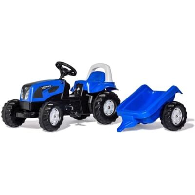 ROLLY TOYS 01 184 1 Tracteur À Pédales Rollykid Landini + Remorque ROLLY TOYS 01 184 1 Tracteur À Pédales Rollykid Landini + Remorque