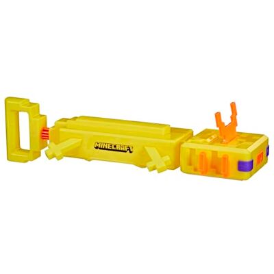 Hasbro Nerf Super Soaker Minecraft, blaster à eau Axolotl avec branchies articulées Hasbro Nerf Super Soaker Minecraft, blaster à eau Axolotl avec branchies articulées