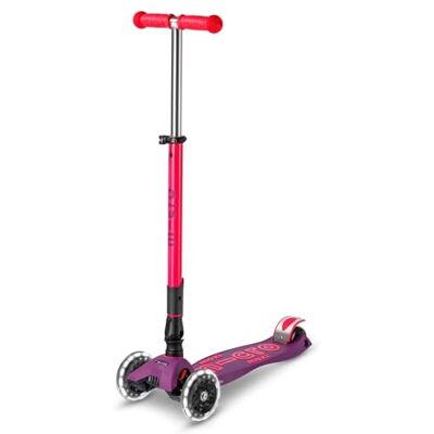 Micro Maxi Deluxe Trottinette pliable à LED fluo réglable en hauteur et pliable pour enfants à partir de 5 ans avec roues à LED et roues LED pour garçons et filles de 5 à 10 ans Micro Maxi Deluxe Trottinette pliable à LED fluo réglable en hauteur et pliable pour enfants à partir de 5 ans avec roues à LED et roues LED pour garçons et filles de 5 à 10 ans