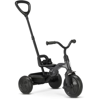 Deryan Tricycle Drifter 2 en 1 Tricycle pour enfant de 2 ans à 6 ans Aide à l'apprentissage de la marche, charge jusqu'à 25 kg Avec barre de guidon, ceinture de sécurité Pliable et Deryan Tricycle Drifter 2 en 1 Tricycle pour enfant de 2 ans à 6 ans Aide à l'apprentissage de la marche, charge jusqu'à 25 kg Avec barre de guidon, ceinture de sécurité Pliable et