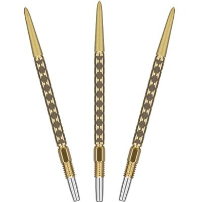 Target Darts Swiss FLT Dartpunten Luke Littler Fallout Editie Set van 3 punten 30/35/42 mm – Goud/Zilver/Zwart Dartpunten wisselen, Swiss Points, professionele darts, SP Target Darts Swiss FLT Dartpunten Luke Littler Fallout Editie Set van 3 punten 30/35/42 mm – Goud/Zilver/Zwart Dartpunten wisselen, Swiss Points, professionele darts, SP
