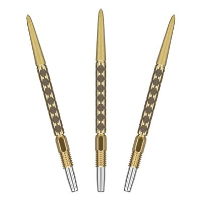 Target Darts Swiss FLT Dartpunten Luke Littler Fallout Editie Set van 3 punten 30/35/42 mm – Goud/Zilver/Zwart Dartpunten wisselen, Swiss Points, professionele darts, SP Target Darts Swiss FLT Dartpunten Luke Littler Fallout Editie Set van 3 punten 30/35/42 mm – Goud/Zilver/Zwart Dartpunten wisselen, Swiss Points, professionele darts, SP