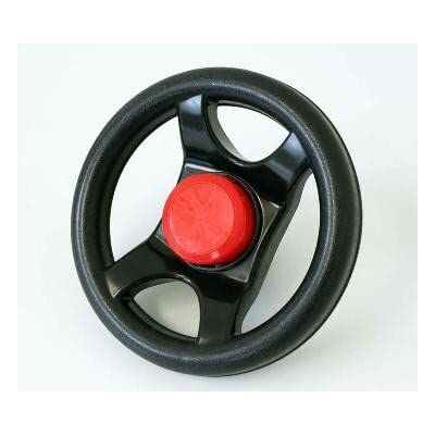 ROLLY TOYS Volant noir pour RollyKid et RollyMinitrac, également pour les camionneurs Ferbedo ROLLY TOYS Volant noir pour RollyKid et RollyMinitrac, également pour les camionneurs Ferbedo