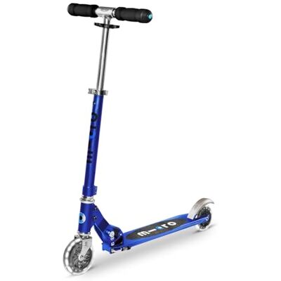 Micro Trottinette Sprite LED avec 2 roues pour enfants Trottinette et poignées pliables Roues avec éclairage LED Légère et réglable en hauteur 5 ans et plus Micro Trottinette Sprite LED avec 2 roues pour enfants Trottinette et poignées pliables Roues avec éclairage LED Légère et réglable en hauteur 5 ans et plus