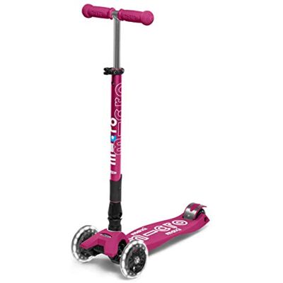 Micro Maxi Deluxe Trottinette Pliable à LED Fluo réglable en Hauteur et Pliable pour Enfants à partir de 5 Ans avec Roues à LED et Roues LED pour garçons et Filles de 5 à 10 Ans Micro Maxi Deluxe Trottinette Pliable à LED Fluo réglable en Hauteur et Pliable pour Enfants à partir de 5 Ans avec Roues à LED et Roues LED pour garçons et Filles de 5 à 10 Ans