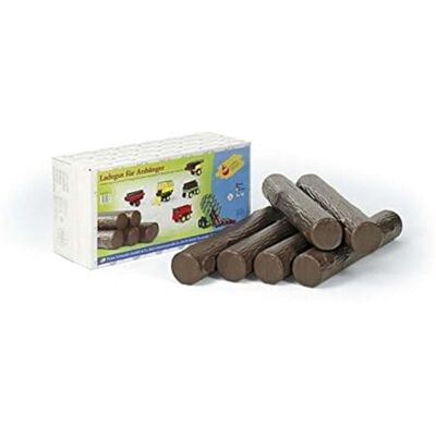 ROLLY TOYS FS 409663 Lot de 6 troncs d'arbres en plastique Marron ROLLY TOYS FS 409663 Lot de 6 troncs d'arbres en plastique Marron