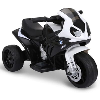 HOMCOM Moto Électrique Enfants sous Licence BMW S1000 RR 3 Roues 6V Noir HOMCOM Moto Électrique Enfants sous Licence BMW S1000 RR 3 Roues 6V Noir