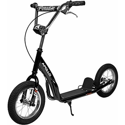 Apollo Trottinette Retro Paradise Grande Roues et Pneus Gonflables 12,5 Pouces Pour Enfants et Ado Vintage avec Large Surface de Marche Apollo Trottinette Retro Paradise Grande Roues et Pneus Gonflables 12,5 Pouces Pour Enfants et Ado Vintage avec Large Surface de Marche
