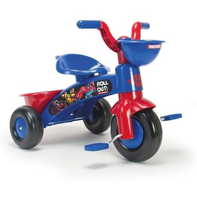 INJUSA Tricycle Transformers dès 12 Mois Tricycle Bébé sous Licence Officielle avec Double Bac de Rangement, Fabriqué en Espagne INJUSA Tricycle Transformers dès 12 Mois Tricycle Bébé sous Licence Officielle avec Double Bac de Rangement, Fabriqué en Espagne