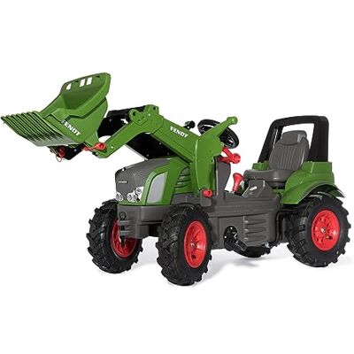 ROLLY TOYS Tracteur RollyFarmtrac Fendt 939 Vario avec chargeur rollyTrac (dérailleur à 2 vitesses, frein à main, pour enfants de 3 à 8 ans, siège réglable, tracteur avec pneus pneumatiques) 710294 ROLLY TOYS Tracteur RollyFarmtrac Fendt 939 Vario avec chargeur rollyTrac (dérailleur à 2 vitesses, frein à main, pour enfants de 3 à 8 ans, siège réglable, tracteur avec pneus pneumatiques) 710294