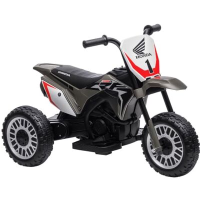 HOMCOM Moto Cross Électrique pour Enfant Licence Honda CRF450RL 6V Gris HOMCOM Moto Cross Électrique pour Enfant Licence Honda CRF450RL 6V Gris
