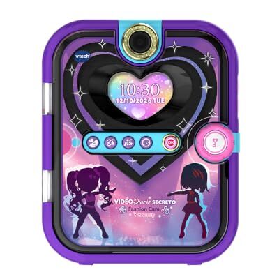 VTech KidiSecrets Journal vidéo secret Fashion Cam Noir VTech KidiSecrets Journal vidéo secret Fashion Cam Noir