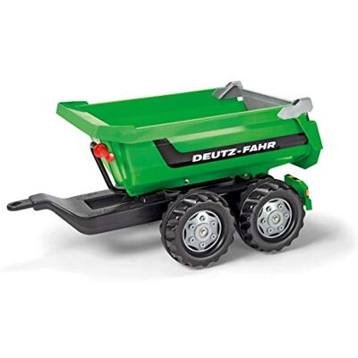 ROLLY TOYS 12 224 0 Remorque Basculante Rollyhalfpipe Deutz-fahr Double Essieux ROLLY TOYS 12 224 0 Remorque Basculante Rollyhalfpipe Deutz-fahr Double Essieux