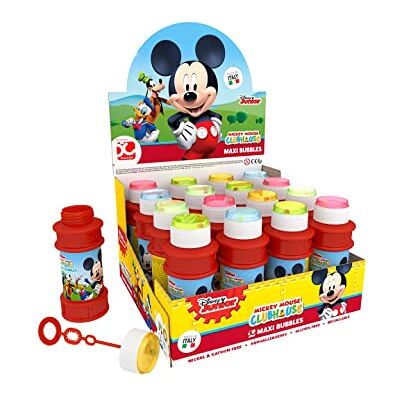 Dulcop Bulles Mickey Club House Bulles de Savon 175 Ml 047008B Rouge Plastique Licence Officiel Jouet Enfant Jeu de Plein air À Partir de 3 ans Dulcop Bulles Mickey Club House Bulles de Savon 175 Ml 047008B Rouge Plastique Licence Officiel Jouet Enfant Jeu de Plein air À Partir de 3 ans