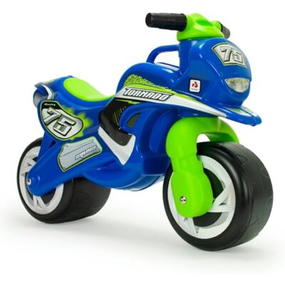 INJUSA Moto Porteur Enfant 18 Mois 2 Ans 3 Ans Sans Pédales Trotteur Bébé Tundra Tornado Stable + Ergonomique Pousse-Pousse Bébé 2 Ans Roues Larges + Transport Facile + Couleur Bleu INJUSA Moto Porteur Enfant 18 Mois 2 Ans 3 Ans Sans Pédales Trotteur Bébé Tundra Tornado Stable + Ergonomique Pousse-Pousse Bébé 2 Ans Roues Larges + Transport Facile + Couleur Bleu