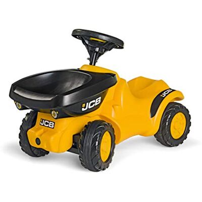 ROLLY TOYS 13 564 6 Porteur Rollyminitrac JCB Dumper, Jaune ROLLY TOYS 13 564 6 Porteur Rollyminitrac JCB Dumper, Jaune