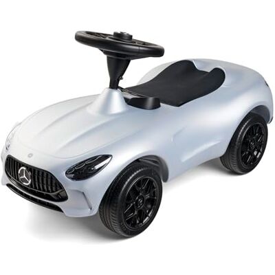BIG Mercedes-AMG GT – Conçu en collaboration avec Mercedes-AMG, avec de larges pneus silencieux et volant adhérent, voiture à roulettes pour les enfants à partir de 18 mois BIG Mercedes-AMG GT – Conçu en collaboration avec Mercedes-AMG, avec de larges pneus silencieux et volant adhérent, voiture à roulettes pour les enfants à partir de 18 mois