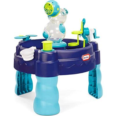 little tikes Table d'Activités Aquatiques Bulles & Mousse 3-en-1-Jeux d'Extérieur Actifs pour Enfants-Contient Une Machine à Bulles et à Mousse-Jouet Portatif avec Accessoires-Âges 2+, 656033M little tikes Table d'Activités Aquatiques Bulles & Mousse 3-en-1-Jeux d'Extérieur Actifs pour Enfants-Contient Une Machine à Bulles et à Mousse-Jouet Portatif avec Accessoires-Âges 2+, 656033M