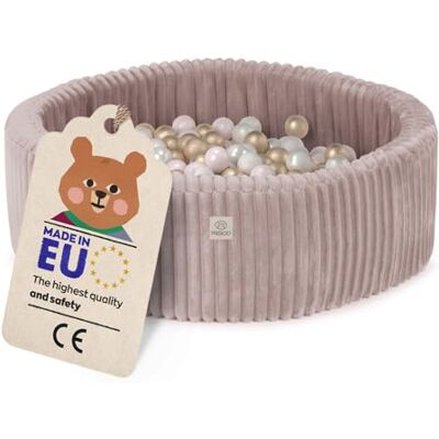 MISIOO Piscine à balle pour bébé Piscine de qualité supérieure avec 200 balle 90 x 30 cm Parfaite pour le plaisir et MISIOO Piscine à balle pour bébé Piscine de qualité supérieure avec 200 balle 90 x 30 cm Parfaite pour le plaisir et