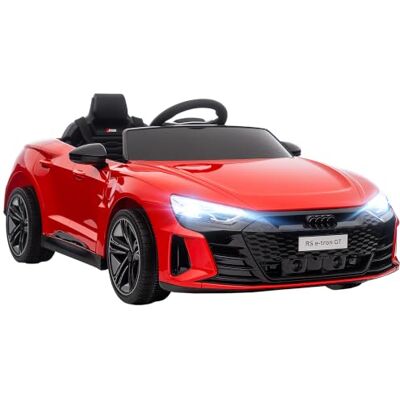 HOMCOM Voiture Électrique Enfant 12 V Télécommande Parentale Rouge HOMCOM Voiture Électrique Enfant 12 V Télécommande Parentale Rouge