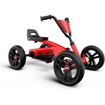 BERG Karting Buzzy Red Kart à Pédaes, Go-Kart, Siège Réglable, Pneus EVA, Kart à pédales pour Enfant, Vélo et véhicule pour Enfants 2-5 Ans BERG Karting Buzzy Red Kart à Pédaes, Go-Kart, Siège Réglable, Pneus EVA, Kart à pédales pour Enfant, Vélo et véhicule pour Enfants 2-5 Ans