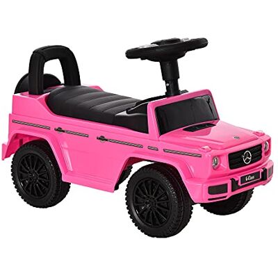 Homcom Véhicule poussette pour enfants Mercedes Benz avec coffre et klaxon - Jouet Homcom Véhicule poussette pour enfants Mercedes Benz avec coffre et klaxon - Jouet