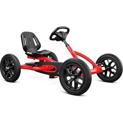 BERG Gokart à pédale Buddy Redster Véhicule à pédale pour enfant avec haut standard de sécurité BERG Gokart à pédale Buddy Redster Véhicule à pédale pour enfant avec haut standard de sécurité